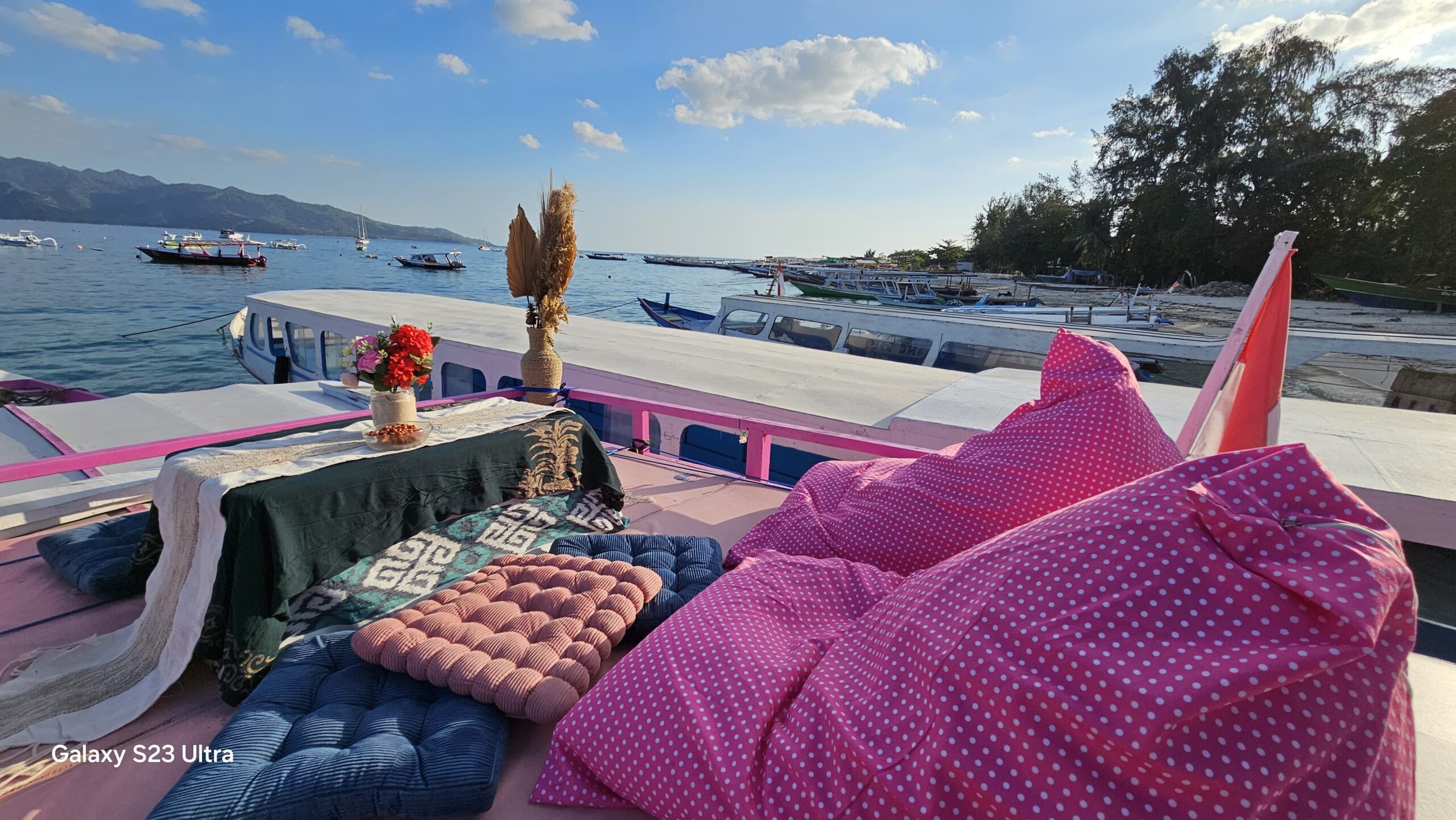 gilis pink boat
